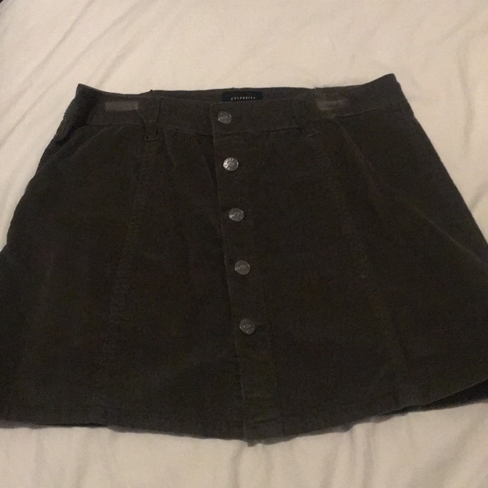 Olive green Celebrity pink skirt size L